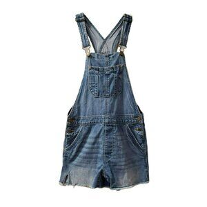 American Eagle Shortalls, Womens Size XS Extra-Small, Distressed, Overall Shorts
